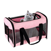 Top Tasta cat carrier under-seat fit for easy airline travel and comfort.