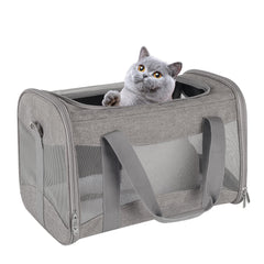 Top Tasta cat carrier under-seat fit for easy travel with pets