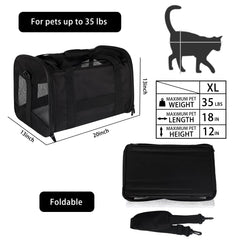 Top Tasta pet travel carrier with breathable mesh for airflow