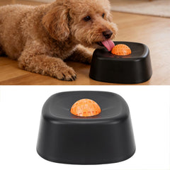 TOPINCN Liquid treat holder accommodates yogurt and broths for enrichment.