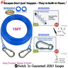 TopKnot 360-degree swivel prevents tangling during use