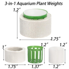 TOPZEA net pot and sponge insert protect roots while keeping plants upright.
