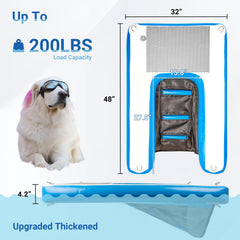 Toriexon non-slip surface ensures stable footing on wet ramps.