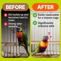 TORTO9 environmentally friendly liner material supports recyclable practices at home.