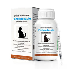 Totoketty dewormer for cats bottle pour shows easy dosing for parasite control