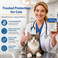 Totoketty dewormer tablets mixed with food for stress-free dosing