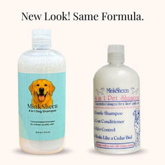 Touch of Mink Minksheen dog shampoo lather delivering gentle cleansing for pets.