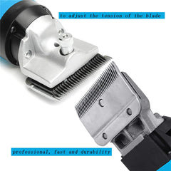Towiac detachable blades enable quick swaps for precise, clean grooming.