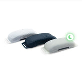 Tractive CAT 4 midnight blue attachment securely grips the tracker on a cat's collar.