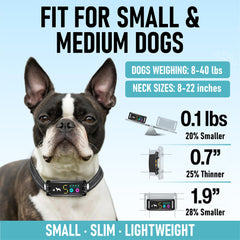 TrainTail Five Sensitivity Levels tailor training to your dog.