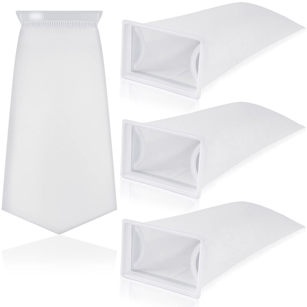 Tranqun rectangle filter sock 200um close-up for debris capture