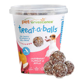 TREAT-A-BALLS Pumpkin Cranberry Apple treats for tasty training rewards