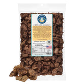TREATOPIA Beef Lung Nuggies packaging with resealable pouch for freshness.