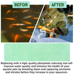 Treela pad works with other media for a comprehensive filtration solution.