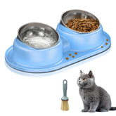Trekora Cat Bowls tilted elevated design for comfortable feeding and neck alignment.
