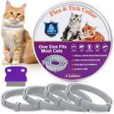 Trihood 4 Pack Cat Collar adjustable strap for comfortable daily wear