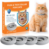 Trihood 4-pack cat collars in a box for quick pest protection.