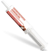 Trihood activated charcoal paste in tube design for easy daily dosing.