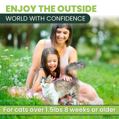 TriOak six-month supply display illustrates long-term flea and tick management