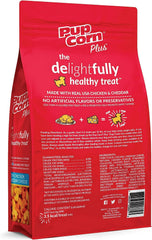 Triumph Pupcorn 3-pack packaging dimensions aid storage planning