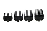 TRIXIE Andis 4-piece comb set with four sizes for versatile pet grooming.