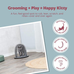 TRIXIE arch with carpet base scratching board for furniture protection