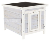 TRIXIE outdoor cat house with raised floor for a dry, cozy retreat