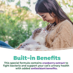 TropiClean Fresh Breath Cat Dental Water Additive reduces plaque and tartar buildup