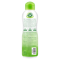 TropiClean Itch Relief Shampoo rich lather demonstrates 4-in-1 relief