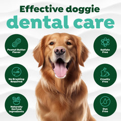 TropiClean plaque and tartar removal gel for healthier gums.