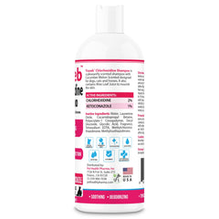 Truseb shampoo pour into hand for easy grooming.