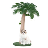 TSCOMON coconut tree cat post with scratching and climbing space