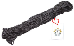 T TEKE hay net 40-inch length with 6mm drawstring for easy hanging.
