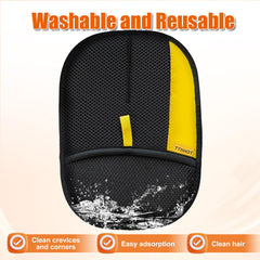 TTIIHOT gloves removing fine pet fur from clothing and fabrics