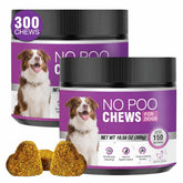 TTIXRL 300 No Poo chews with digestive enzymes support dog digestion.