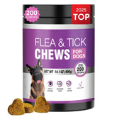 TTLXBL dog flea and tick chewable bottle 200 for long-lasting protection.