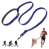 Tuff Pupper hands-free leash waist belt with reflective strips for safer night runs