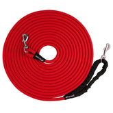 Tuff Pupper heavy-duty 30ft rope leash with 360-degree swivel for tangle-free training