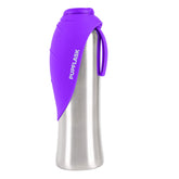 PupFlask large bottle front view showing 40 oz capacity for on-the-go hydration