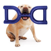 Tuff Pupper SuperChewer Tug Toy blue close-up for strong chewers and interactive play