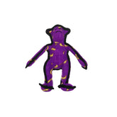 Tuffy Zoo Junior Monkey front view with squeaker for interactive play.