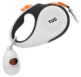 TUG 360° retractable leash extended for tangle-free movement during walks