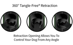 TUG Oval ergonomic grip provides comfortable control during long strolls.
