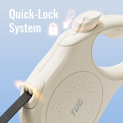 TUG Quest one-handed brake and lock supports quick stopping