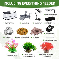tuhaoking turtle tank lid provides secure coverage for a safe enclosure.