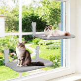 Turbosus 2-pack window perch setup for two windows, two lounging spots.