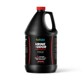 TurfSpa MAX urine odor detox bottle pour for quick outdoor odor relief.