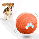 TVM Interactive Dog Ball orange bounce for vigorous play and mental stimulation