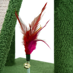 TWDEPART cactus cat tree tower spring balls invite interactive play and movement