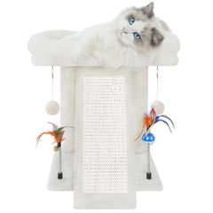 TWDEPART cat tree base platform offers secure rest for indoor cats